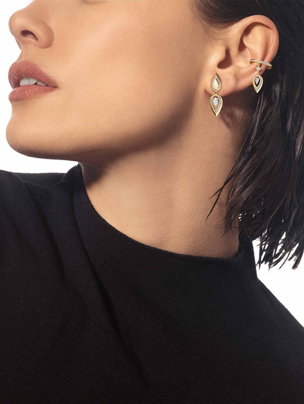 Asymmetric Earrings: Women's Diamond Jewelry