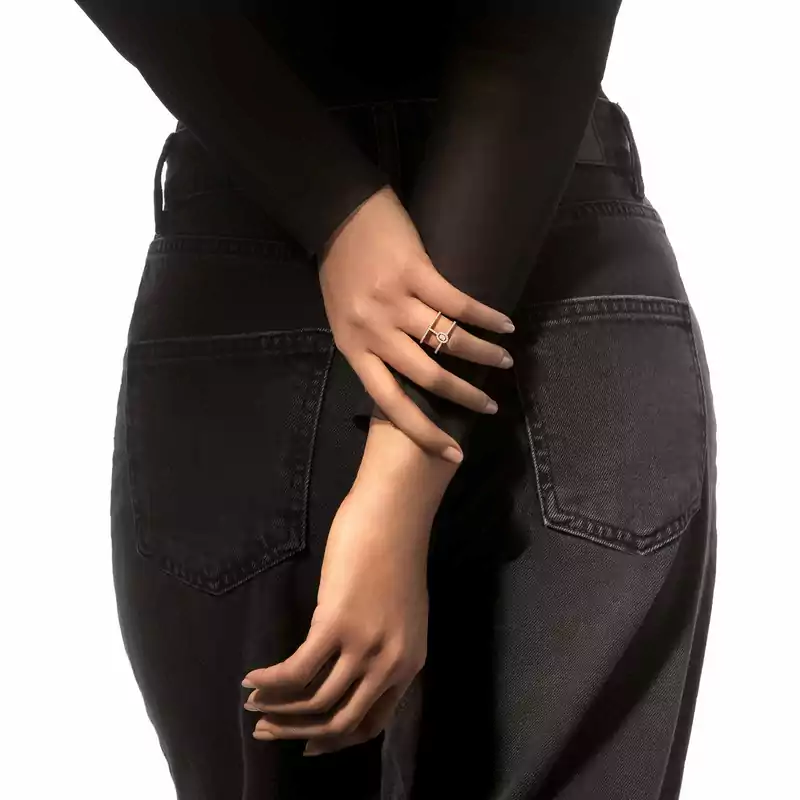 Glam'Azone 2 Rangs Pavée