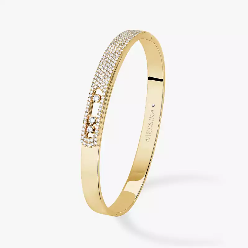 Bangle Move Noa MM Pavé Grandes Tailles