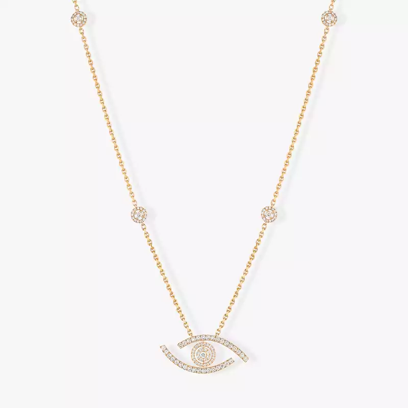 Sautoir Lucky Eye Pavé