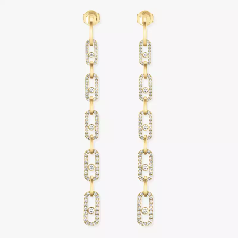 Move Link pendant earrings